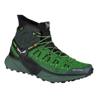 Salewa Trail buty biegowe Dropline Mid Mesh (Speed Hiking) zielony mężczyźni